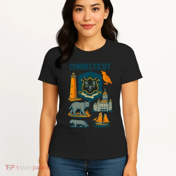 Iconic Connecticut Women's T-Shirt