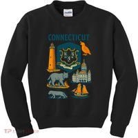 Iconic Connecticut Kids Sweatshirt thumb 0