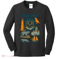 Iconic Connecticut Kids Long Sleeve Shirt thumb 0