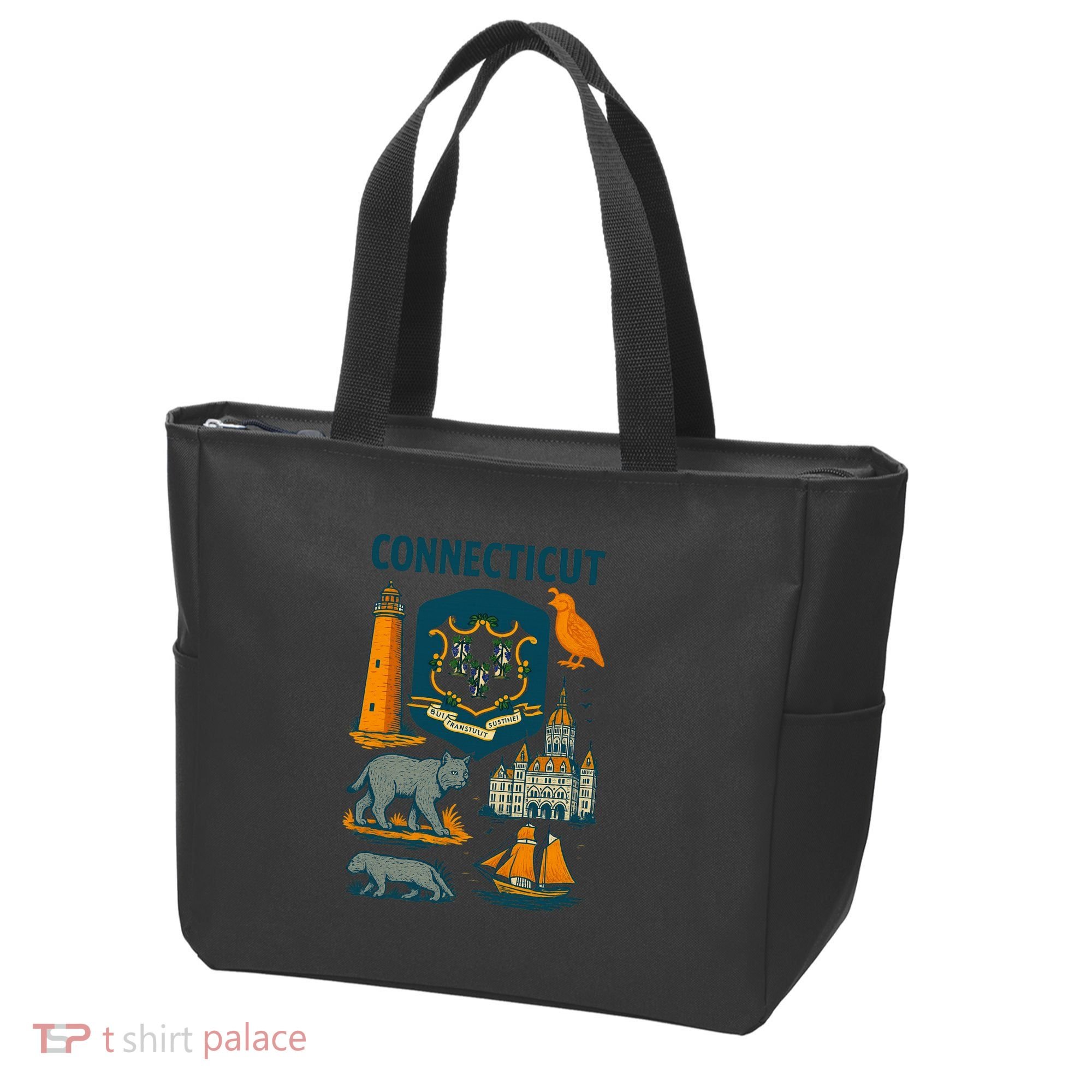 Iconic Connecticut Tote Bag
