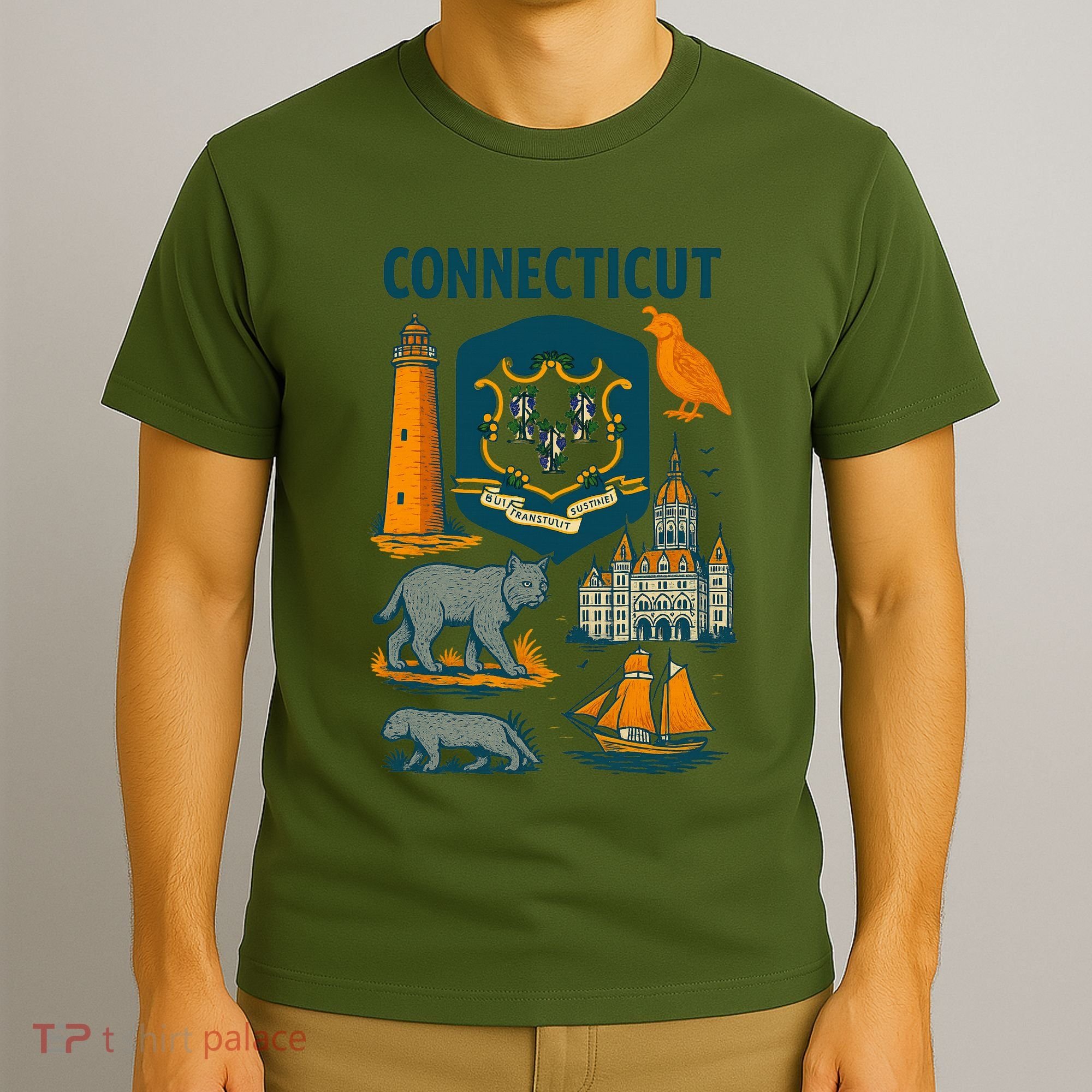 Iconic Connecticut T-Shirt