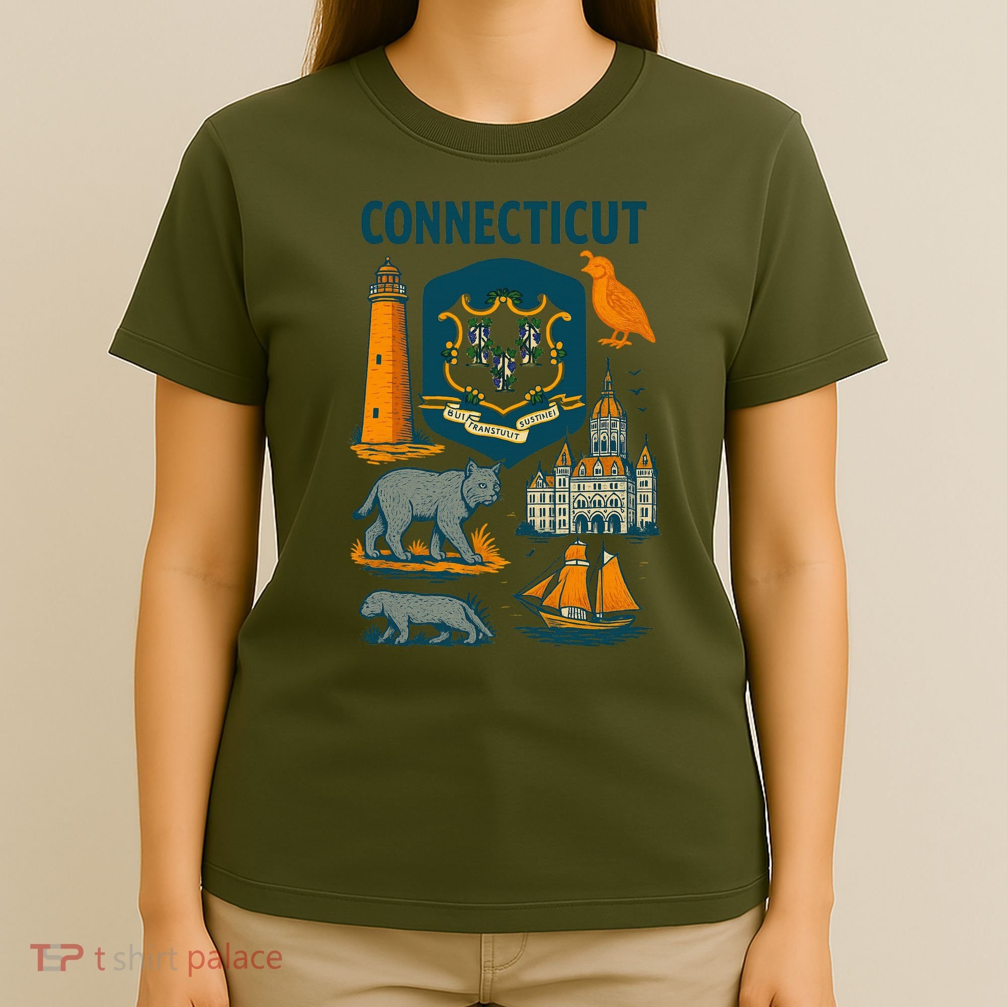 Iconic Connecticut T-Shirt