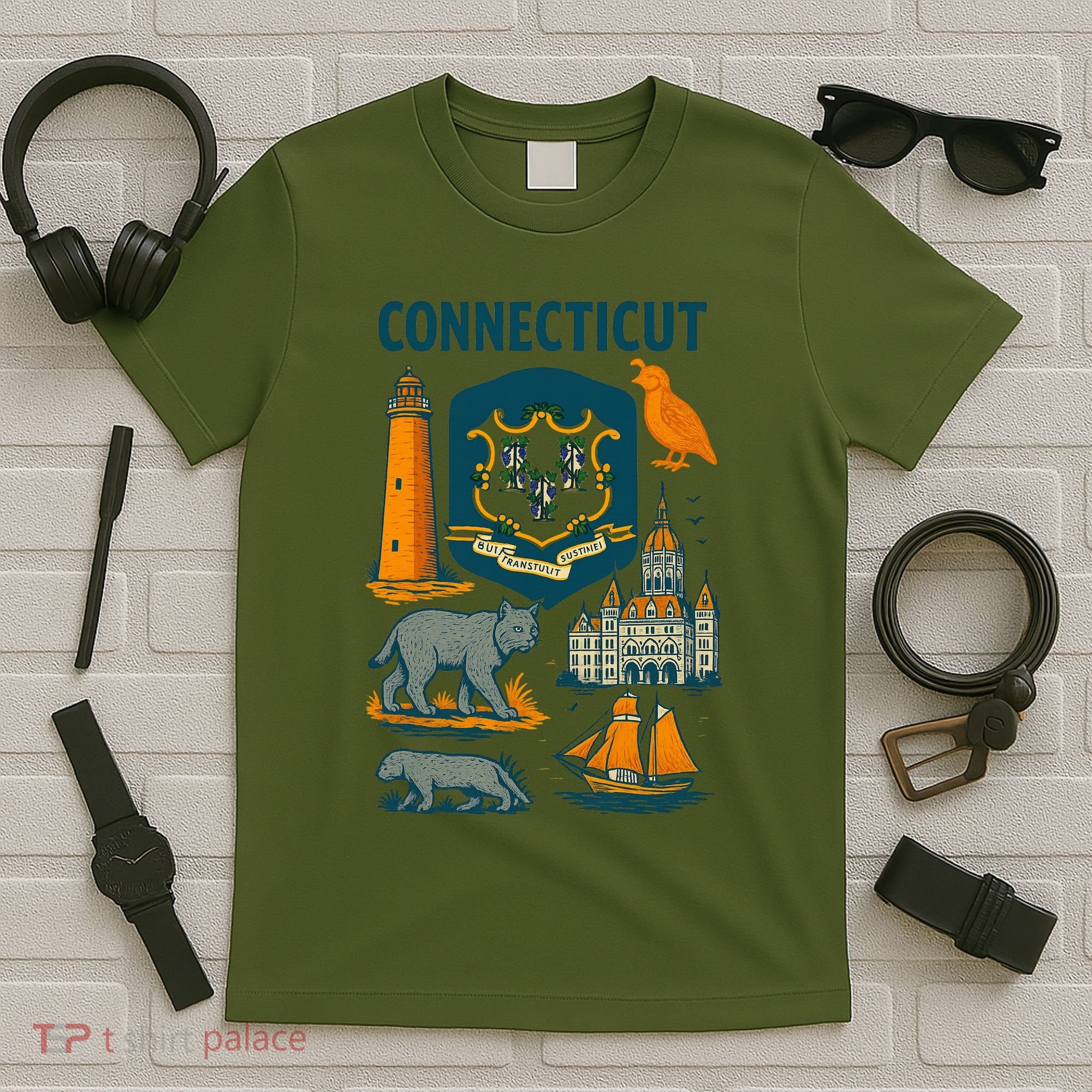 Iconic Connecticut T-Shirt