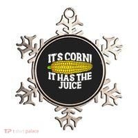 It's Corn! It Has The Juice Meme Funny Cute Corn Song Ornament thumb 0
