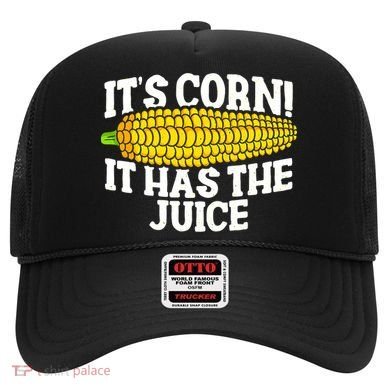 It's Corn! It Has The Juice Meme Funny Cute Corn Song Hat
