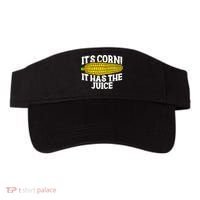 It's Corn! It Has The Juice Meme Funny Cute Corn Song Visor thumb 0