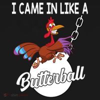 I Came In Like A Butterball Funny Thanksgiving Apron thumb 3
