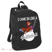 I Came In Like A Butterball Funny Thanksgiving Port Authority Crush Ripstop Backpack thumb 0