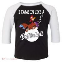 I Came In Like A Butterball Funny Thanksgiving Toddler Fine Jersey T-Shirt thumb 0