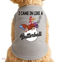 I Came In Like A Butterball Funny Thanksgiving Doggie Tank thumb 0