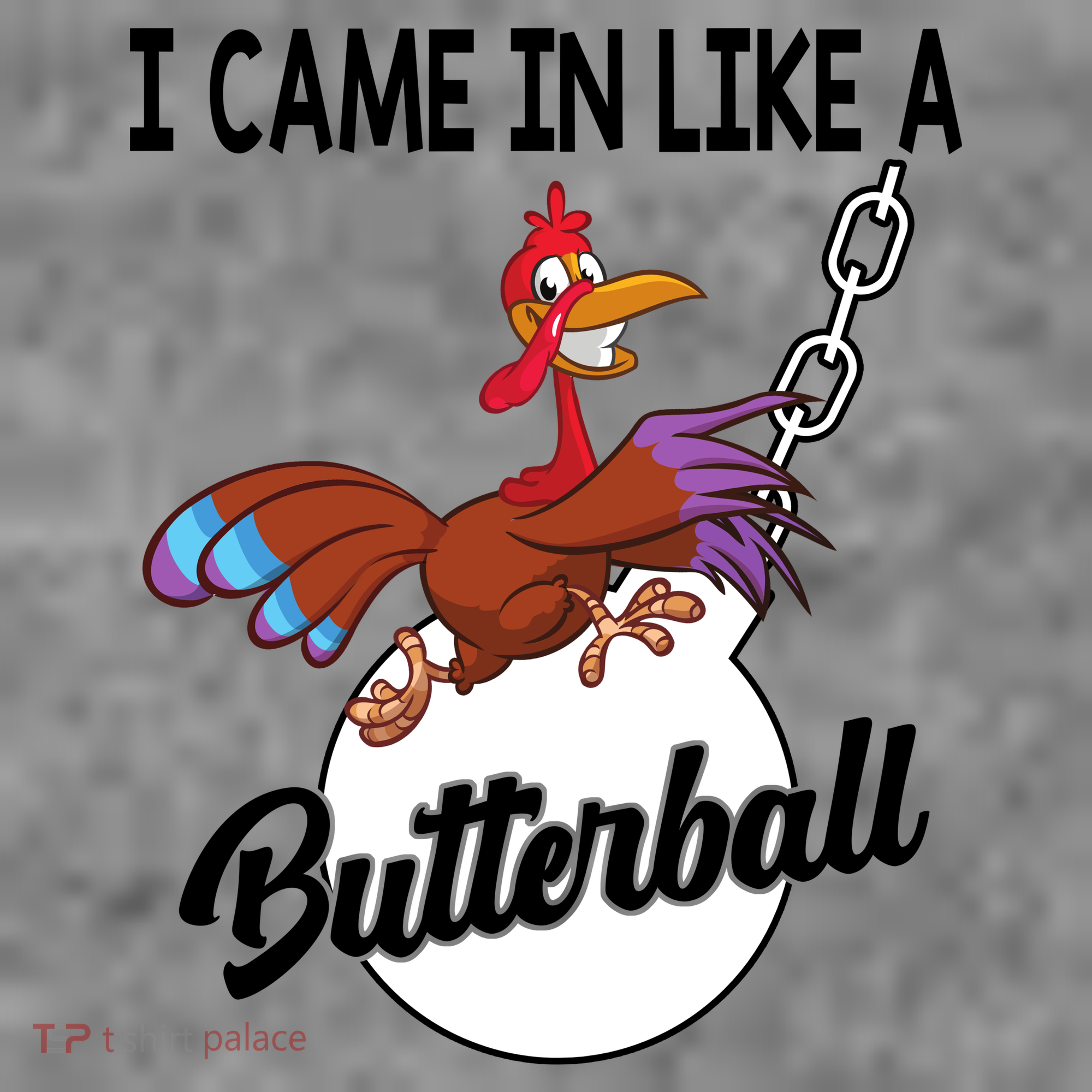 I Came In Like A Butterball Funny Thanksgiving Women's Hoodie
