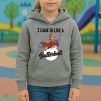 I Came In Like A Butterball Funny Thanksgiving Kids Hoodie thumb 3