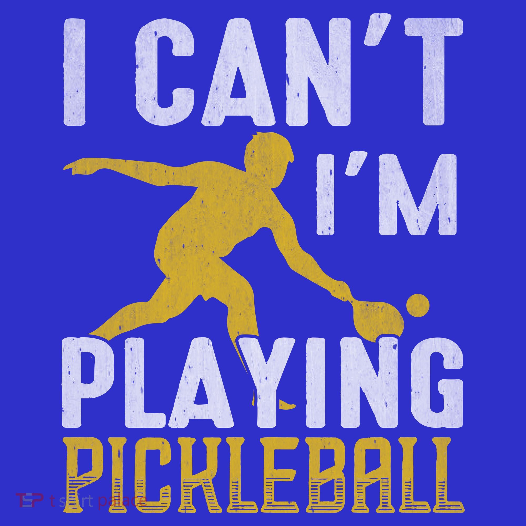 I Can't I'm Playing Pickleball Paddle Kids Sweatshirt