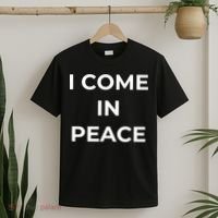 I COME IN PEACE I'M PEACE Apparels Funny Couple's Matching T-Shirt thumb 2