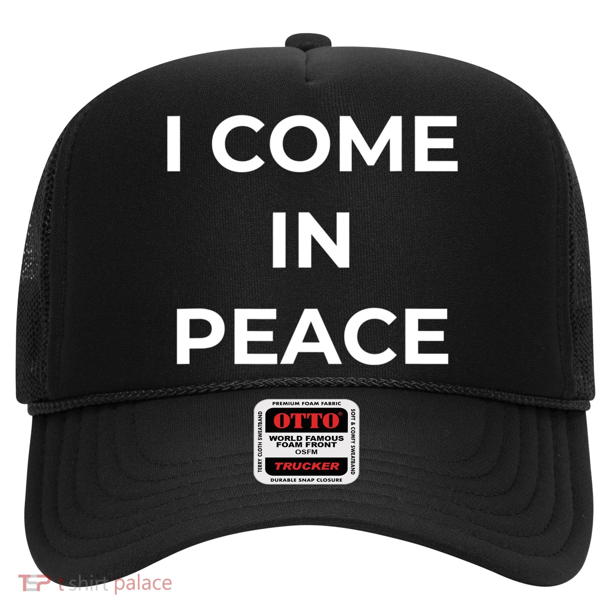 I COME IN PEACE & I'M PEACE Cute Funny Couple Matching New Hat