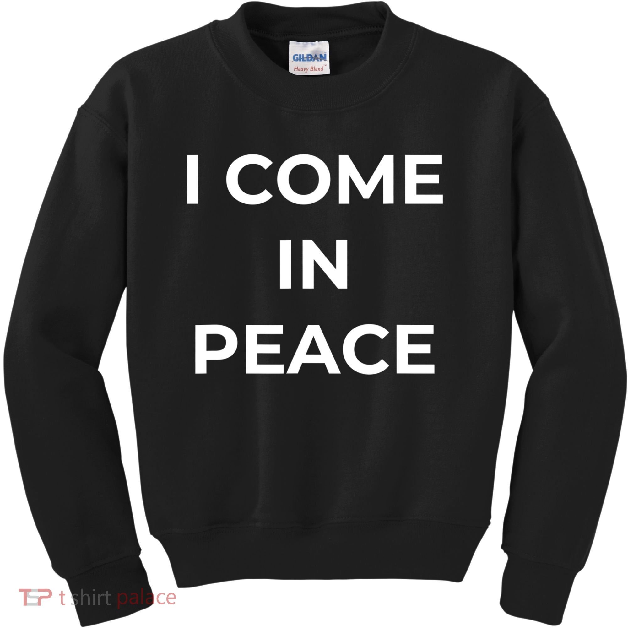 I COME IN PEACE & I'M PEACE Cute Funny Couple Matching New Kids Sweatshirt