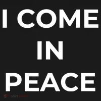 I COME IN PEACE & I'M PEACE Cute Funny Couple Matching New Kids T-Shirt thumb 4