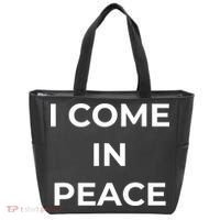 I COME IN PEACE & I'M PEACE Cute Funny Couple Matching New Tote Bag thumb 0