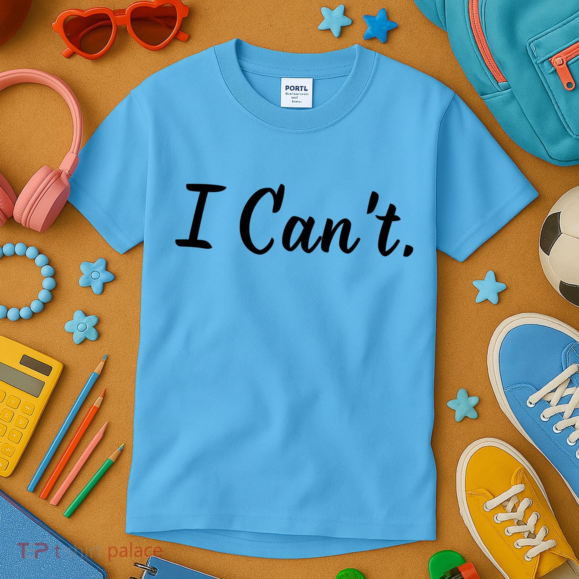 I CanT. Kids T-Shirt