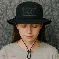 INRI Catholic Jesus Bucket Hat thumb 3
