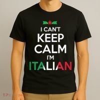 I Cant Keep Calm Im Italian Unisex T-Shirt thumb 3