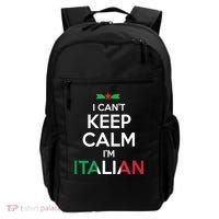 I Cant Keep Calm Im Italian Unisex Backpack thumb 0