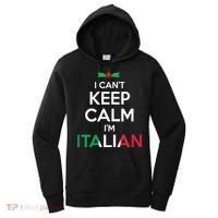 I Cant Keep Calm Im Italian Unisex Women's Hoodie thumb 0