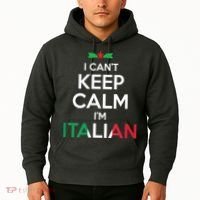 I Cant Keep Calm Im Italian Unisex Hoodie thumb 2