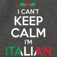 I Cant Keep Calm Im Italian Unisex Women's Tank Top thumb 5