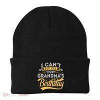 I Can't Keep Calm It's My Grandma's Birthday Happy Beanie thumb 0