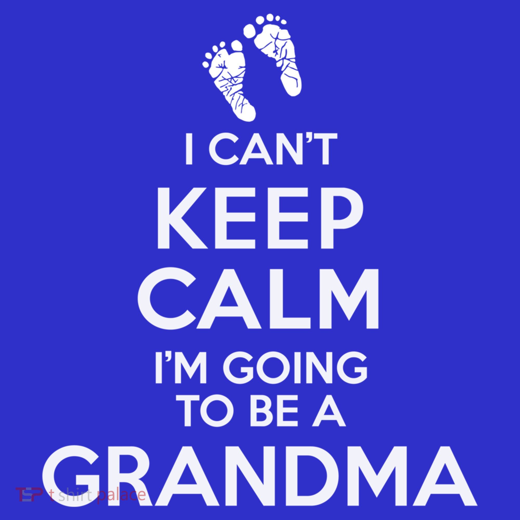 I Can't Keep Calm I'm Going To Be A Grandma Funny Gift Kids Sweatshirt