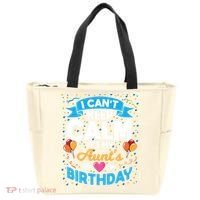 I Cant Keep Calm Its My Aunt Birthday Tote Bag thumb 0