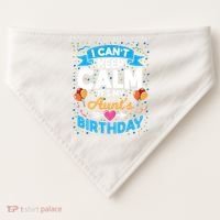 I Cant Keep Calm Its My Aunt Birthday USA-Made Doggie Bandana thumb 0