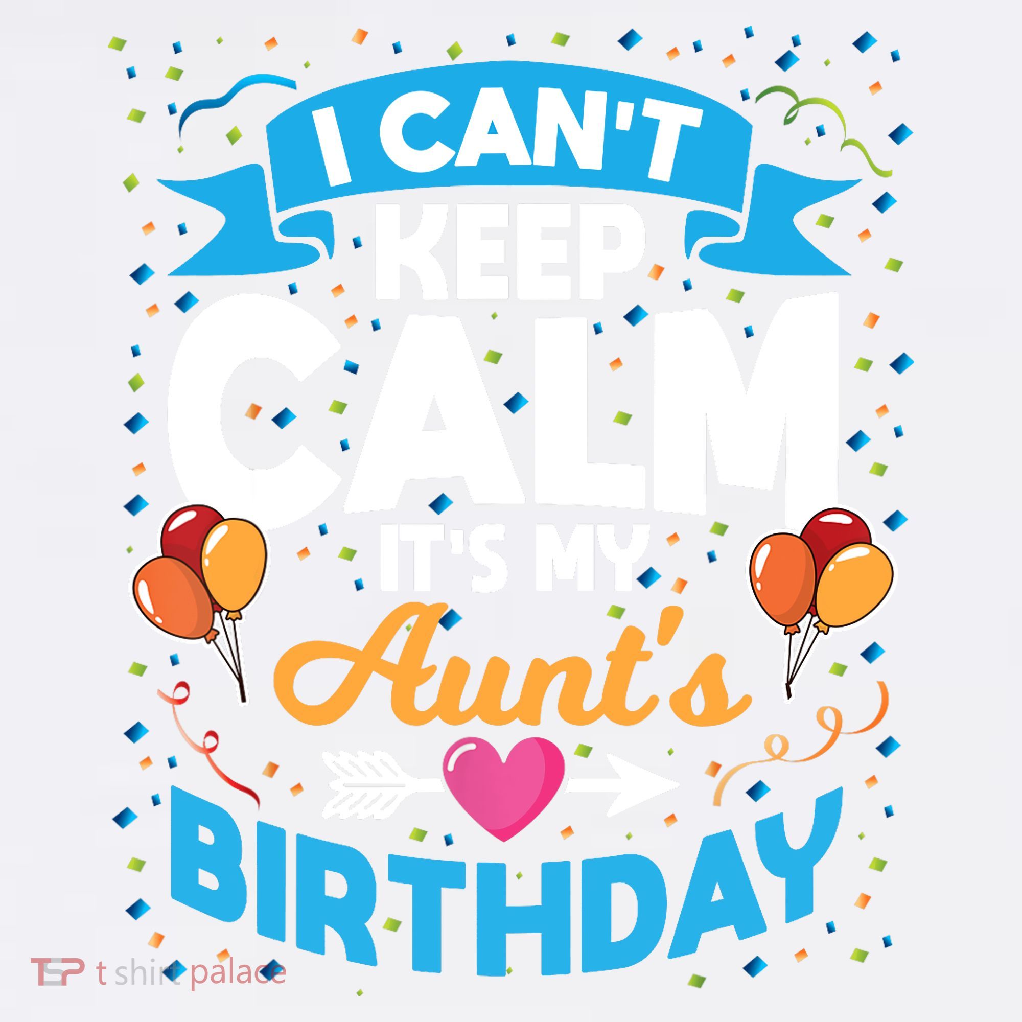 I Cant Keep Calm Its My Aunt Birthday Women's Hoodie