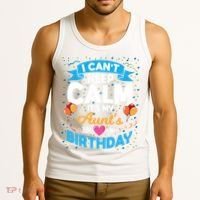 I Cant Keep Calm Its My Aunt Birthday Tank Top thumb 3
