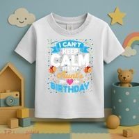 I Cant Keep Calm Its My Aunt Birthday Toddler T-Shirt thumb 3