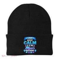 I Cant Keep Calm Its My Mom Birthday Bday Beanie thumb 0