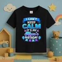 I Cant Keep Calm Its My Mom Birthday Bday Toddler T-Shirt thumb 3