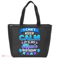 I Cant Keep Calm Its My Mom Birthday Bday Tote Bag thumb 0