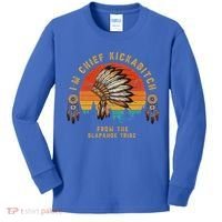 IM Chief Kickabitch From The Slapahoe Tribe Kids Long Sleeve Shirt thumb 0