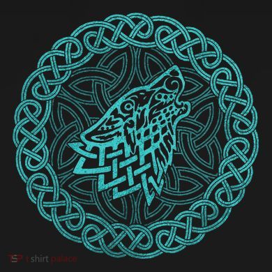 Ireland Celtic Knotwork Design Wolf Original Celtic Pajama Set