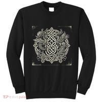Intricate Celtic Knot With Dragon And Phoenix Sweatshirt thumb 0
