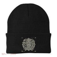Intricate Celtic Knot With Dragon And Phoenix Beanie thumb 0