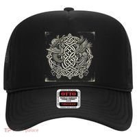 Intricate Celtic Knot With Dragon And Phoenix Hat thumb 0