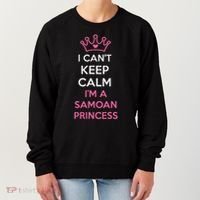 I Can't Keep Calm I'm A Samoan Princess Cute Women's Sweatshirt thumb 0
