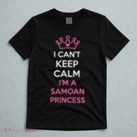 I Can't Keep Calm I'm A Samoan Princess Cute T-Shirt thumb 5