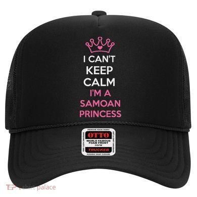 I Can't Keep Calm I'm A Samoan Princess Cute Hat