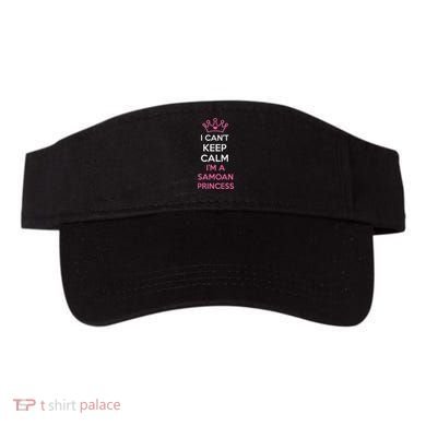 I Can't Keep Calm I'm A Samoan Princess Cute Visor