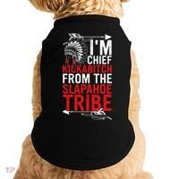I'm chief kickabitch from the slapahoe tribe Doggie Tank thumb 0