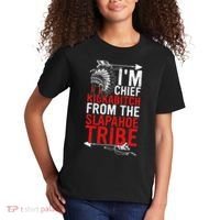 I'm chief kickabitch from the slapahoe tribe Kids T-Shirt thumb 2